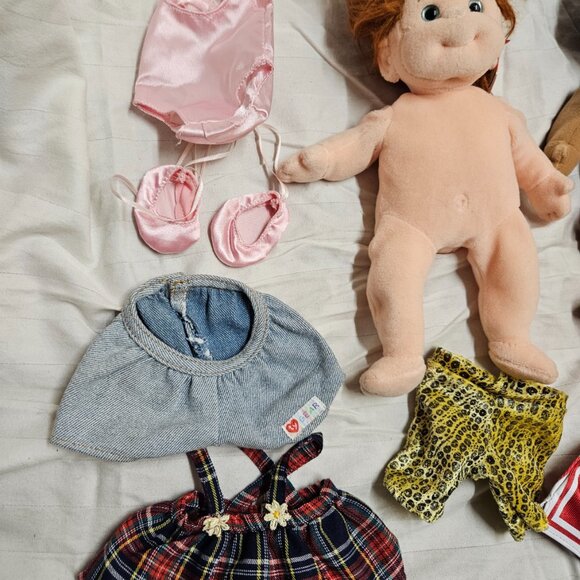 Ty Beanie Kids lot 2 of : Ginger & Cutie with Tags and Clothes - Picture 2 of 13